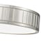 Z-Lite Madison Flush Mount, 1-Light, 12.5 In.W x 3 In.H, Brushed Nickel/Frosted 1005F12-BN-LED - alternate 4